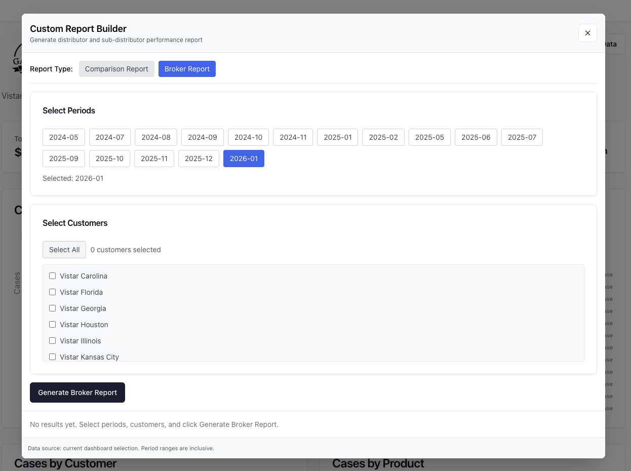 Custom Report Builder